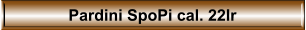 Pardini SpoPi cal. 22lr