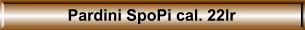 Pardini SpoPi cal. 22lr