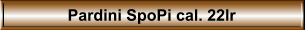 Pardini SpoPi cal. 22lr